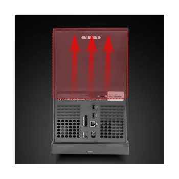 Охладител за видео игра конзола Xbox Серия X с 3 USB порта, вертикална поставка с 2 охлаждающими вентилатори, 3 платна вентилатор, конзола за игри