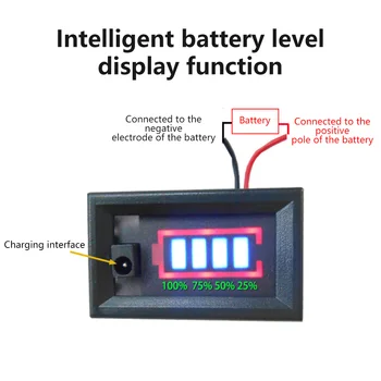 1s/2S/3S/4S/5S 18650 Литиево-йонна батерия Липо 3.7V4.2V Индикатор за нивото на зареждане на батерията Тестер LCD дисплей Измервателен модул Капацитет Измерване на напрежение