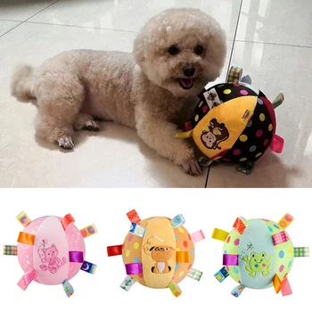 Трайни Играчки за Дъвчене за домашни кучета Диаметър 15 см форма на Топка за Малки, Средни И Големи Кучета Голдън Ретривър Shiba Ин juguetes para perro