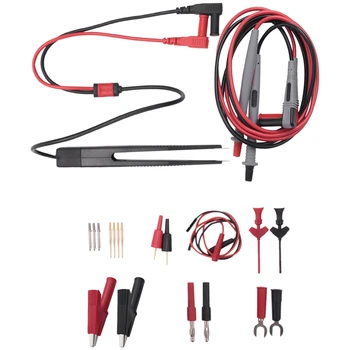 Комплект тестови кабели за мултицет, Набор от цифрови електрически тест щупов с клипове тип 