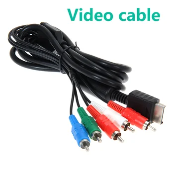 HDTV AV Аудио Видео, Компонентен кабел, кабел за Sony PS2 игри, за PS3