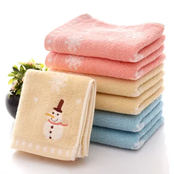 Мультяшное детско кърпа, Меко памучно Детско кърпи за баня за бебета, кърпи за къпане, Гъба, кърпа за душ 50x25 cm