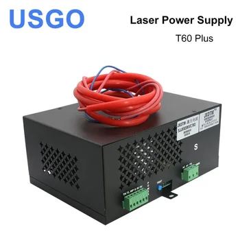 USGO 60 W CO2 Лазерен Източник на Захранване за CO2 Лазер гравировального машина за рязане на Серия HY-T60 T/W Plus с продължителна гаранция