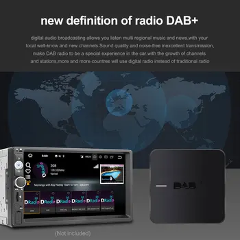 DAB + Box Адаптер за радио Type C Port Авто DAB + Box с антена DAB + Приемник Портативен за автомобилното радио Android 5.1