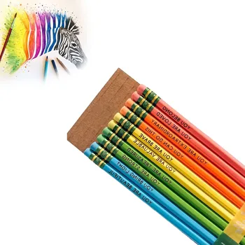 Комплект моливи за повишаване на доверието и утвърждения Многофункционална креативни цветни Моливи English аксесоари на Страхотни подаръци за празниците