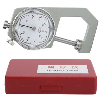 Дебелометрия 0-20 мм, Лесен за работа дебелометрия Трайни преносими часовници за измерване на дебелина Използвайте за бижута часа