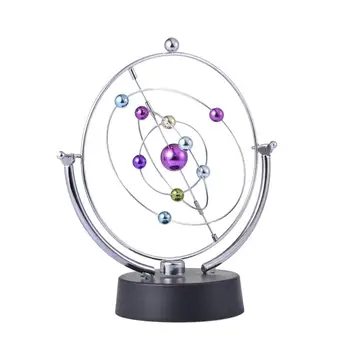 Нова Движеща се играчка Kinetic Art Science Kit Офис играчка Украшение с девет Планети Без батерии