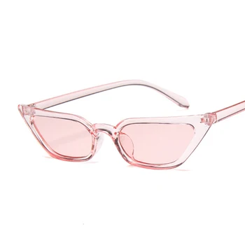 Новата реколта червени розови очила Cateye, дамски маркови дизайнерски очила в ретро стил, слънчеви очила, дамски суперзвезда лейди котешко око