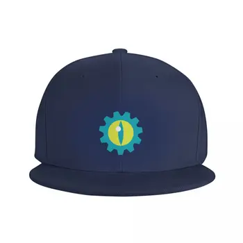 Бейзболна шапка с логото на лаборатория гущери, дизайнерски шапка, мъжки шапки, дамски