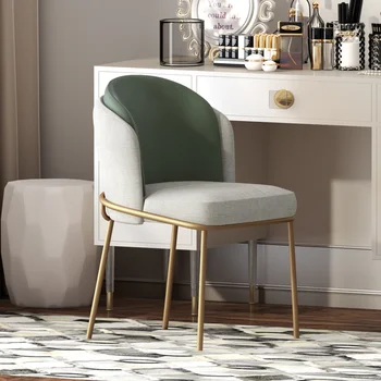 Модерни столове за напреднали стая, кожена дизайн, Скандинавски хол, Порцеланови Луксозни столове, Минималистичен креативен дизайн на шезлонга за дома
