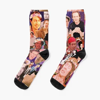 Чорапи Steve Buscemi Galaxy Колаж, мъжки чорапи, спортни чорапи, забавни чорапи