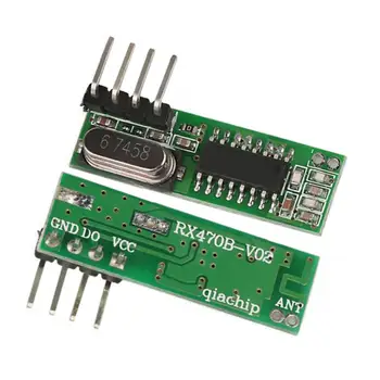 RX470-4 Универсален Супергетеродинный модул за Безжичен радиочестотен приемник 433 Mhz За Raspberry Pi Arduino ARM MCU си Сам 