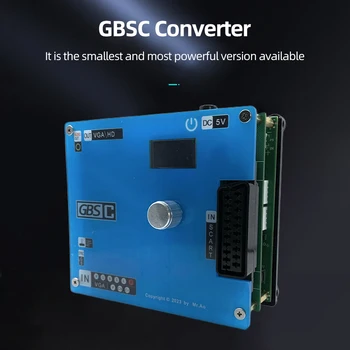 Видеоконвертер GBS Control Поддържа конвертор сигнали ретро-видео игри 1080P VGA/SCART, VGA Scan Конвертор за PS2 конзола