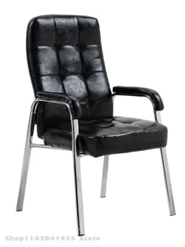 Технологичное Тканевое Стол за Махджонг, Увеличен по височина Стол за срещи за възрастните Хора, Офис стол С подлакътник, Модерен Стол, Лесно Лукс
