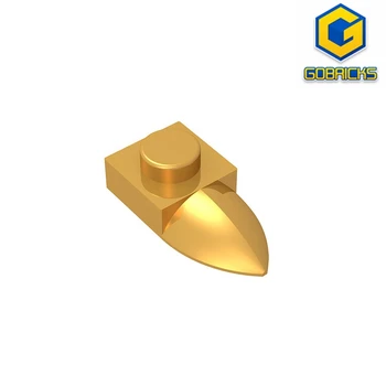 Gobricks GDS-870 Модифициран 1 x 1 с хоризонтални зъб съвместими с lego 49668 49673 детски развивающий блок 