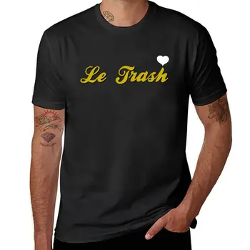 Тениска Le Trash, спортна риза, обикновена тениска, мъжки забавни тениски