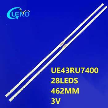 28LED 3V Led лента Осветление за UE43RU7410U UE43RU7025K UE43RU7400 V8N4-430SM0-R0 BN96-46053A CY-NR043HGHV1V