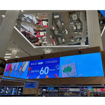Шенжен Led дисплей Търговска led екран Видео Дисплей с висока резолюция Led панел за търговия на дребно магазин