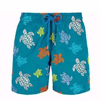 Мъжки Бански костюми STRETCH RONDE DES TORTUES, Нови Летни Ежедневни Панталони, Мъжки Модни Стилни Мъжки къси Панталони, Плажни къси Панталони-бермуди | 61300