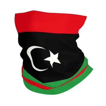 Кърпа с флага на Либия, гамаши за ски, Лов, Женски, мъжки шал, превръзка на главата, ...