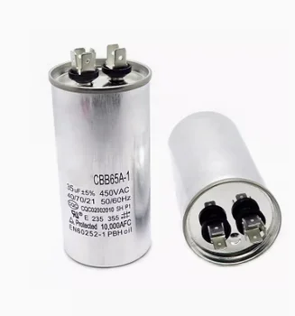 Висококачествени Кондензатори CBB65 450 35 icf SH Кондензатор с Двойно Действие За Подробности Климатик