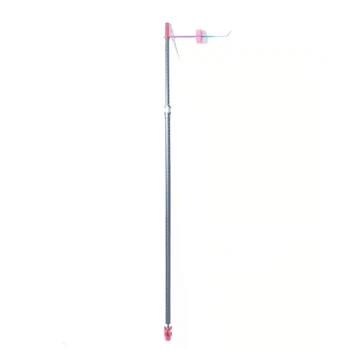 Къмпинг 35-60 см, Регулируема височина Лека закачалка за улична лампа