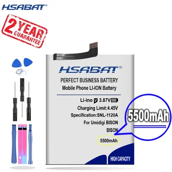 Новият пристигането на [HSABAT], разменени батерия с капацитет 5500 mah за Umidigi BISON
