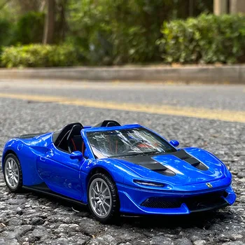 1:32 Ferrari laferrari J50 Модел на колата от Лят сплав, Събират неща, Подарък за Момче На Рожден Ден, Детска Играчка на пишеща Машина, Безплатна доставка A148