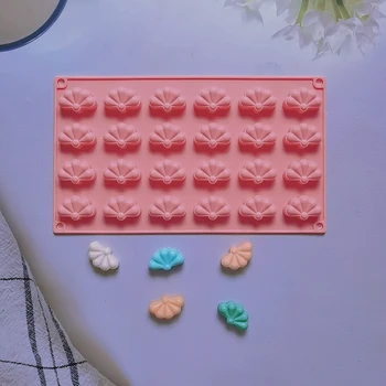 Нови силиконови форми за шоколад, 24 кухини, Форма за бонбони 