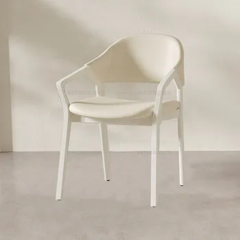Бели столове за почивка в трапезарията Луксозно скандинавски стол за Трапезария с Модерна Кухня Sillas Comedores Мебели за дома MQ50CY