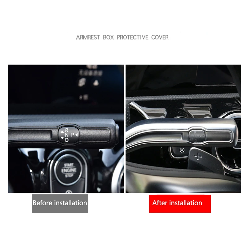 Автомобилна Стикер с Стеклоочистителем за Mercedes Benz V177 W118 CLA220 250 GLB H247 GLA X247 A-Class B CLA200 2020 Сребрист