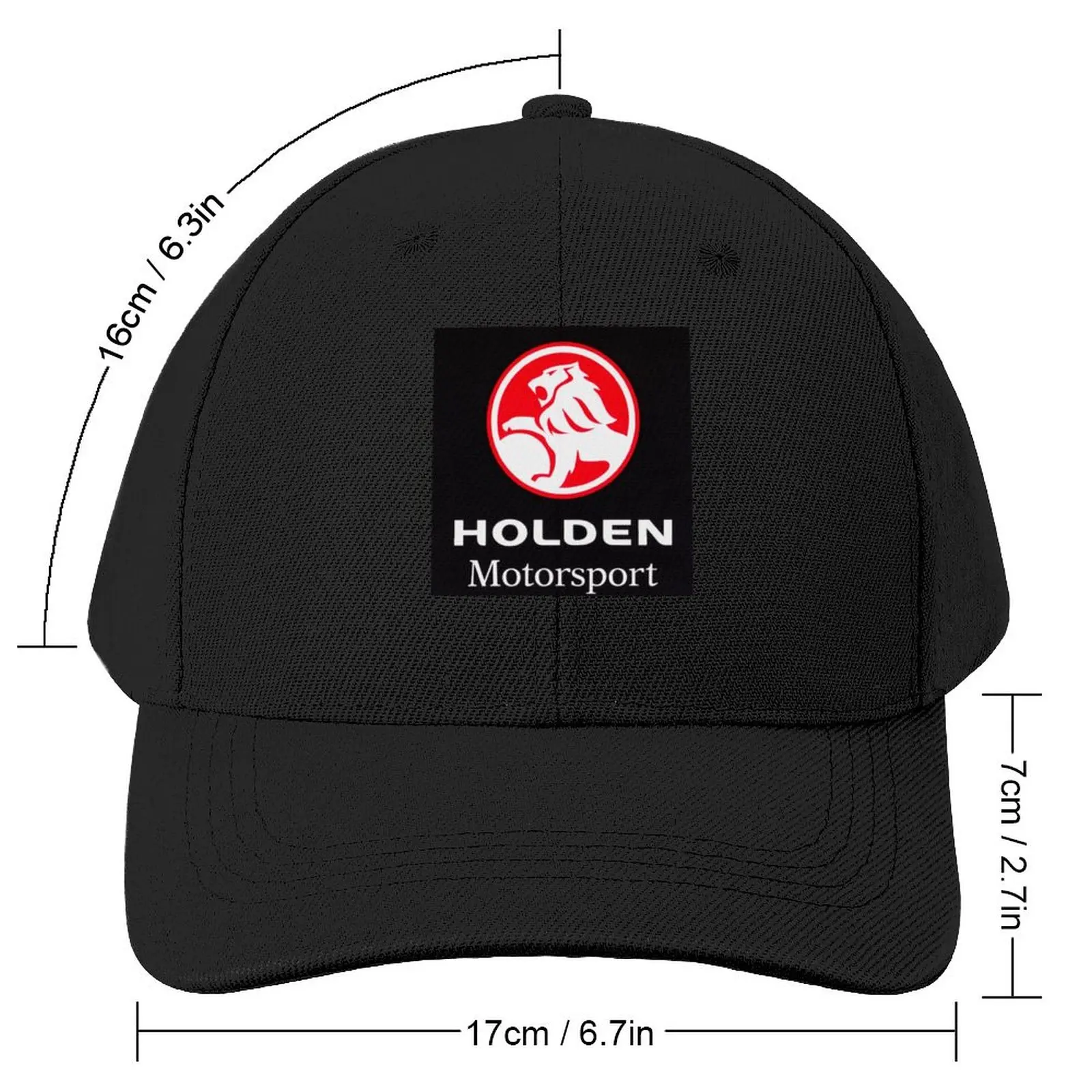 Бейзболна шапка на Holden Motorsport (черен фон), мъжки шапки за парти в чест на рождения ден, шапка за голф, дамски мъжки