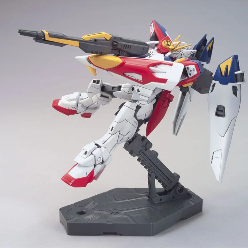 В наличност Bandai Gunpla Hgac 174 Hg 1/144 Xxxg-00W0 Gundam Wing Zero Монтажна Модел Подвижни Панти Подарък Колекция от Играчки за ръце
