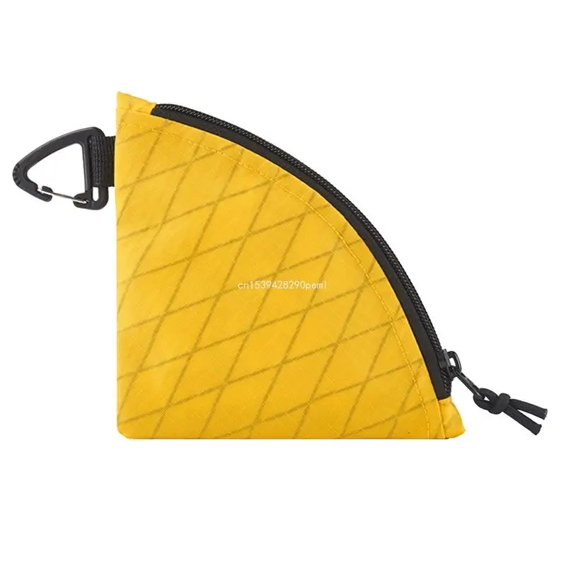 Градинска чанта с плетене на една кука, триъгълен ръчна чанта за филтърна хартия за кафе, директен доставка
