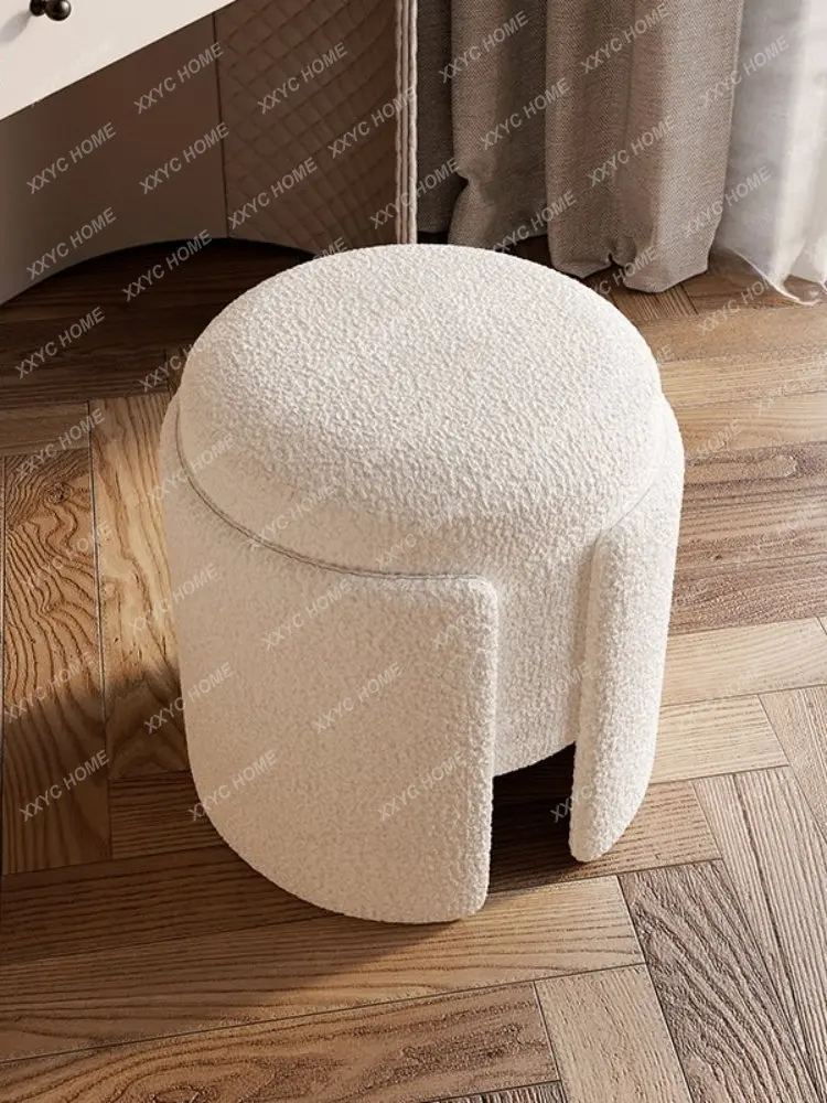 Грим стол за тоалетка, стол Стол модули спалня светлина луксозен минималистичен облегалката тоалетка, стол, мебели табуретка 