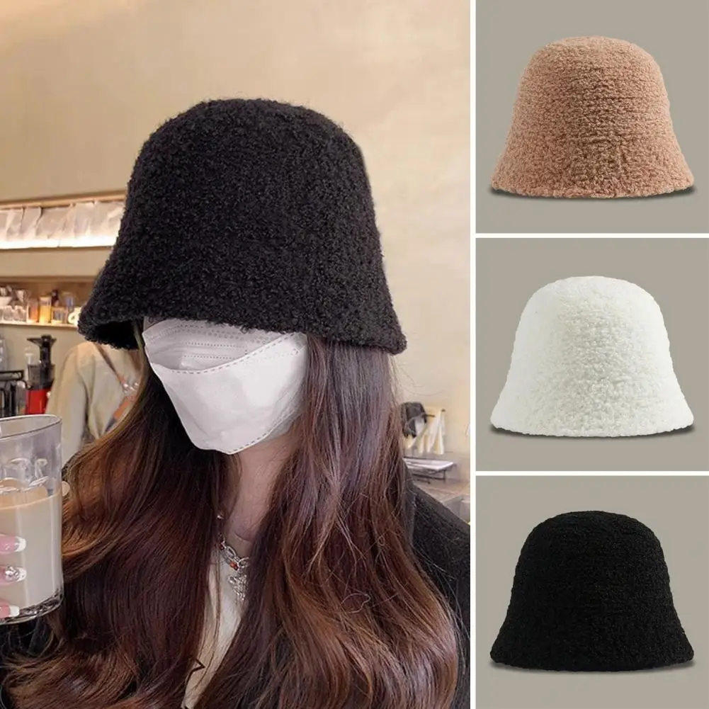 Дамски шапка-кофа, стилни и топли дамски зимни шапки-кофа, плюшен ветрозащитная сгъваема за приключения на открито, дишаща шапка от слънцето