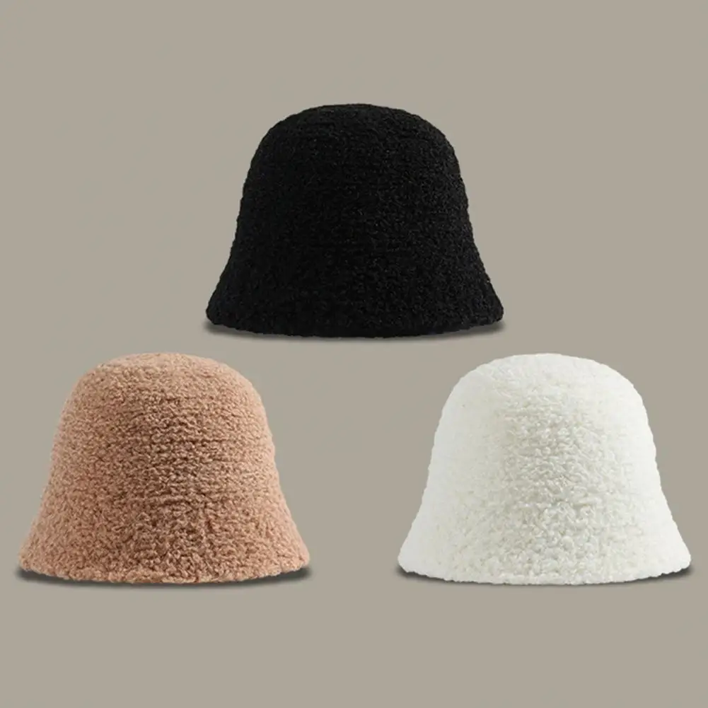 Дамски шапка-кофа, стилни и топли дамски зимни шапки-кофа, плюшен ветрозащитная сгъваема за приключения на открито, дишаща шапка от слънцето