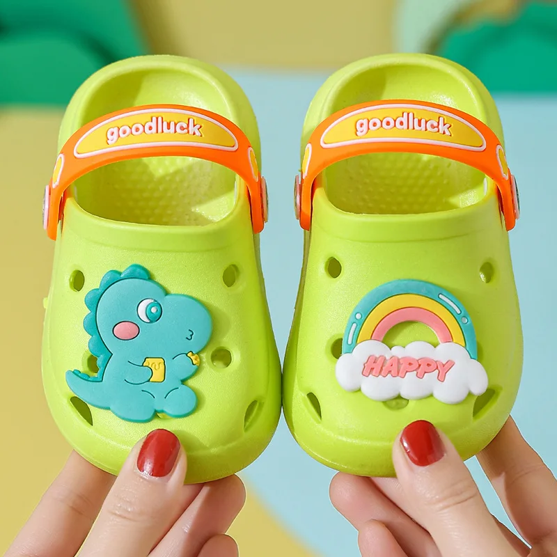 Децата симпатични чехли за бебето мека подметка момиче анти-приплъзване дете, момиче на обувки Сапато Ниня тенис Masculino Sandalias Ниня صنادل サンダル