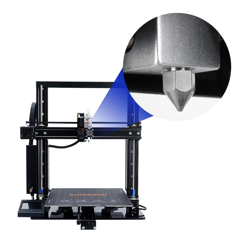 Дюзи за 3D-принтер Mk8 0,2 0,3 0,4 0,5 0,6 0,8 1,0 мм, месингови дюзи и игли, Директна доставка