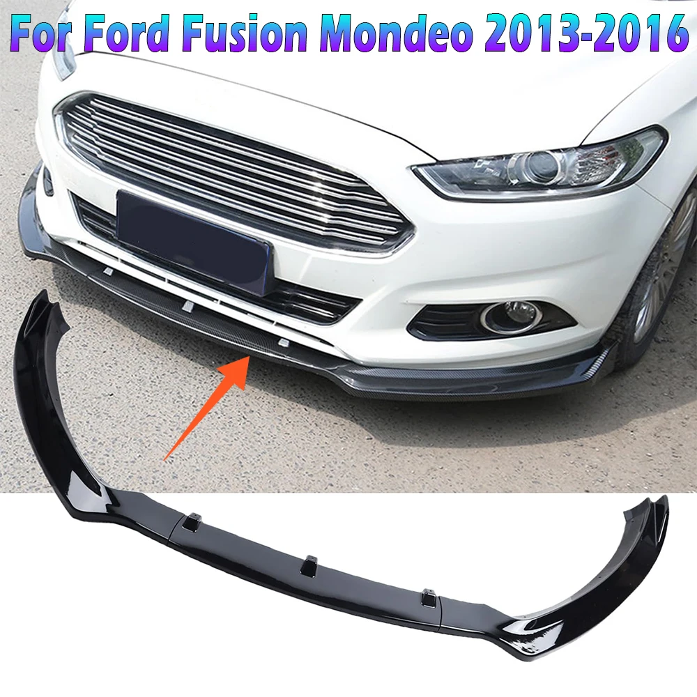 За Ford Fusion За Mondeo 2013-2016 Сплитер на Предната броня на Автомобила, дифузер за устни, Спойлер, Бодикит, Защитно покритие, Аксесоари
