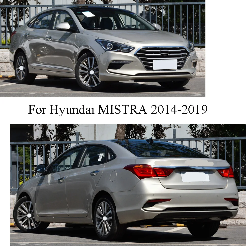 За Hyundai MISTRA 2014 2015 2016 2017 2018 2019 Стикер За Стайлинг на автомобили, украшающая прозорец Багажник, Средната лента, за Довършителни работи на Дограма, Детайли на предния Капак