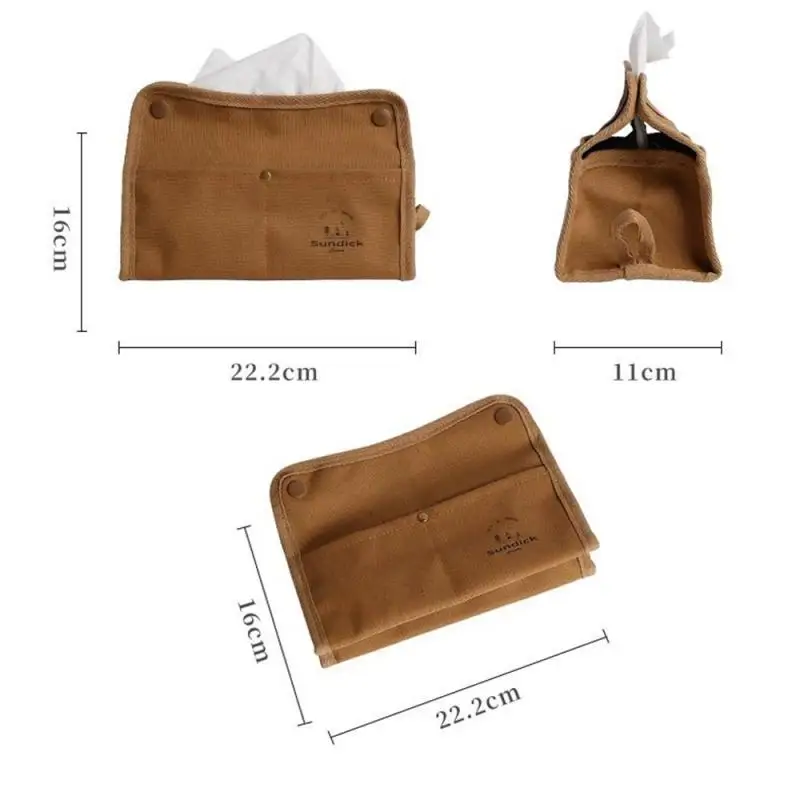 Защита от пръски, Платно джоба на съвсем малък, здрава и дишаща чанта за съхранение в къмпинга, 2 размера, Дизайн на копчета, 3 характеристики