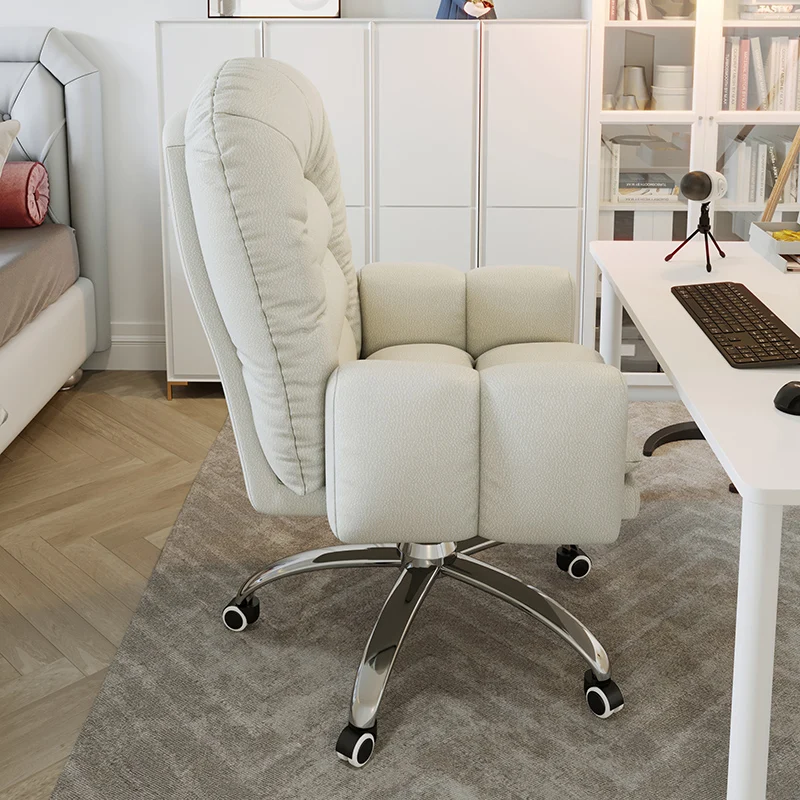 Кавайный Бял Компютърна маса Индивидуално Луксозно Кресло ръководител Gamer Cadeira Мебели за Офиси Eiffel