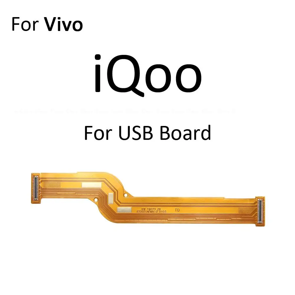 Конектор за LCD дисплея на основния дънната платка, гъвкав кабел за Vivo iQOO U1 Z1 Z1x Z3 Z6 Pro Нео 3 5G