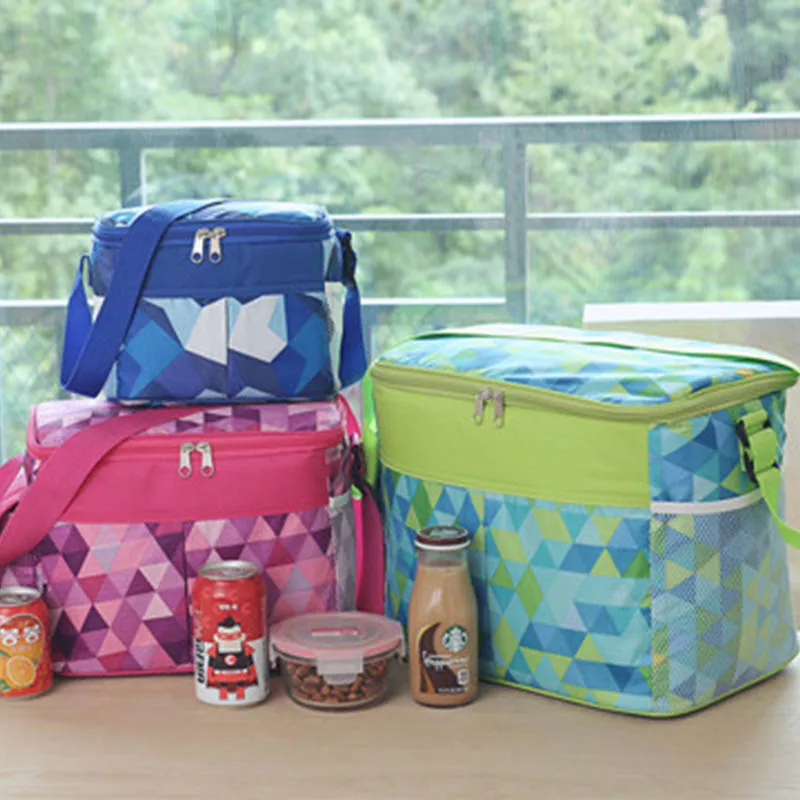 Кошница за пикник, Къмпинг Голям Капацитет за студентски пътувания, Стръмен набор, Преносим Сгъваема раница за съхранение на храна, Ланча, Водоустойчива чанта