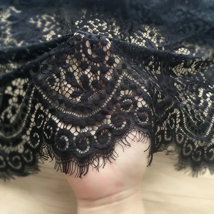 Красиви мигли Сватбена лейси плат ръчно изработени Неща Вечерна рокля Ширина плат за дрехи от 150 см 3 м /бр.