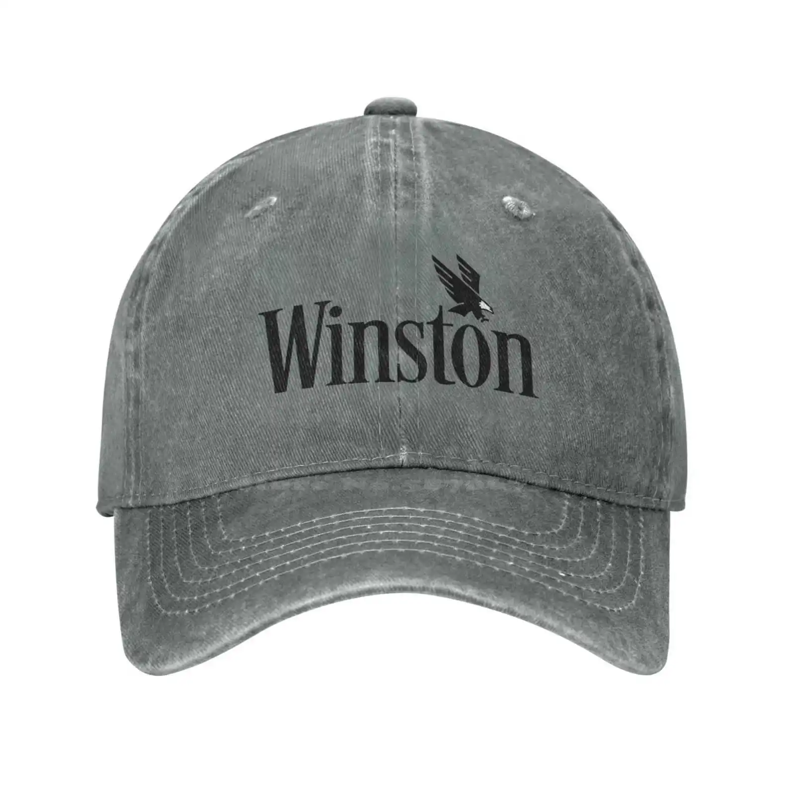 Модерен висококачествен деним, шапка с логото на Winston, Вязаная капачка, бейзболна шапка