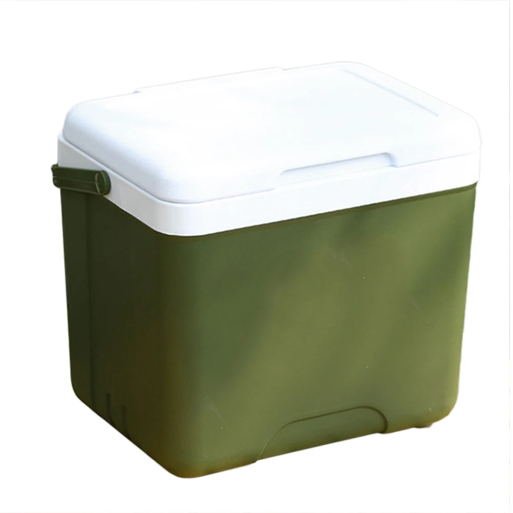 Открит Охладител за Преносими Походный Хладилник 13Л Кутия за съхранение на продукти Охладител с Голям Капацитет За Ведерко за лед, Оборудване за къмпинг и барбекю