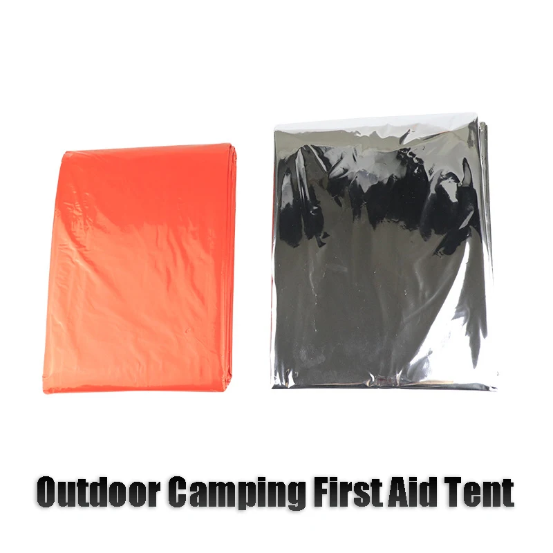 Палатка за първа помощ за нощуване на открито, Удобна Изолация за оцеляване при извънредни ситуации, Ветрозащитная Непромокаемая палатка, палатка за Еднократна употреба за пътуване