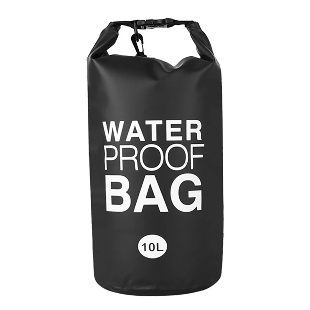 Плаващ чанта за вода с обем 5 л/10 л с регулируема каишка, кука, Компресиране чанта за съхранение, Суха чанта за Гмуркане, Преносим Мъжки Женски Раница за каране на каяк